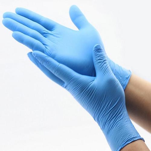 Plain Latex Powderfree Examination Gloves, Size : Standard