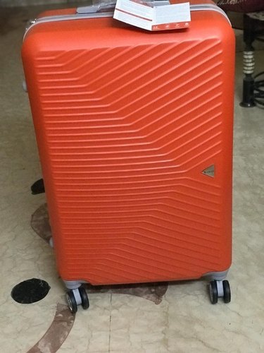 Polycarbonate Luggage Bag, Color : Red