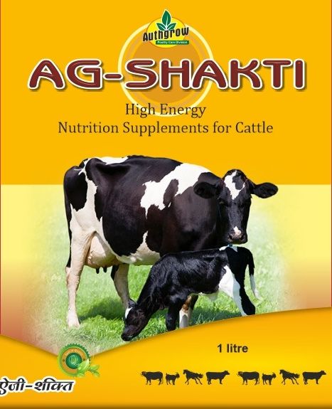 Authgrow Herbal AG-Shakti Cattle Feed Supplement, Packaging Size : 500ml, 1lt., 5lt. etc.