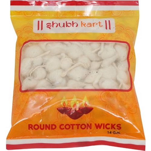 round cotton wicks