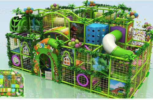 LLDPE Indoor Jungle Theme Playground