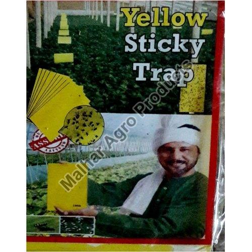 Plastic Yellow Sticky Trap, Size : 195 X 150 Mm Each Piece