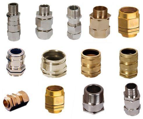 Polished Brass Cable Glands, Size : 20-40mm, 40-60mm, 60-80mm, 80-100mm