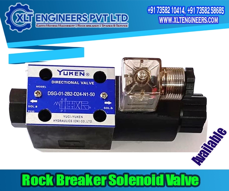 Hydraulic Rock Breaker Solenoid Valve Available