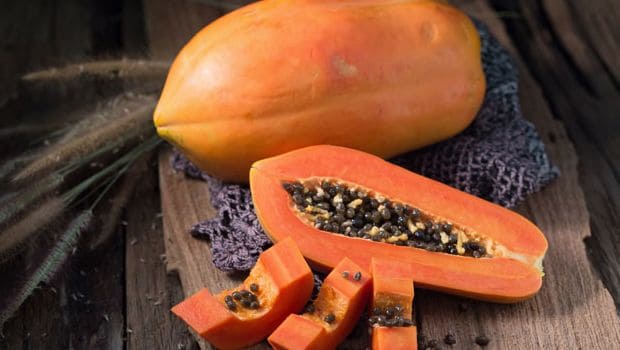 Organic papaya, Taste : Sweet