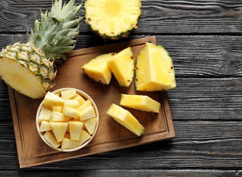 Fresh Pineapple, for Food, Juice, Snacks, Style : Dried