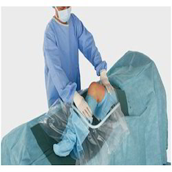 Plain Non-Woven Orthopedic Drape, Packaging Type : Surgical Paper Pouch