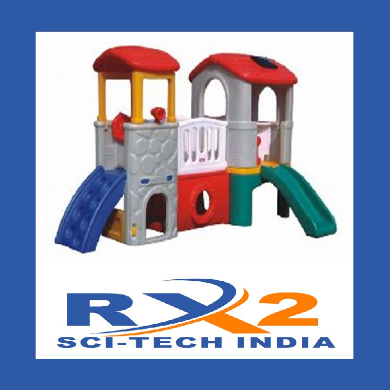 Frp Play House Slide, for Playground, Feature Crack Proof, Durable, Optimum Quality at Best