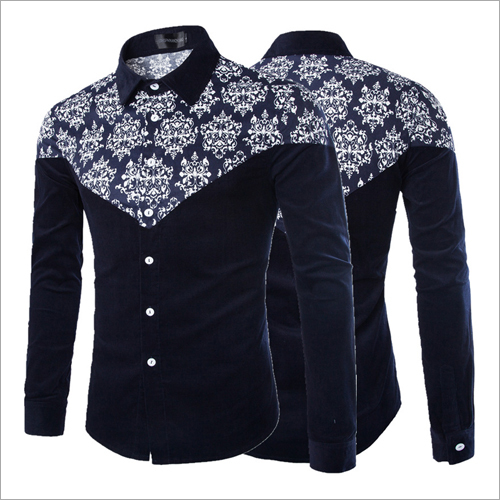 Cotton Printed Mens Fancy Shirts, Technics : Machine Made