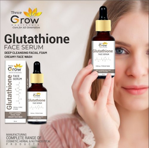  Glutathione Face Serum, Packaging Size : 30 ML