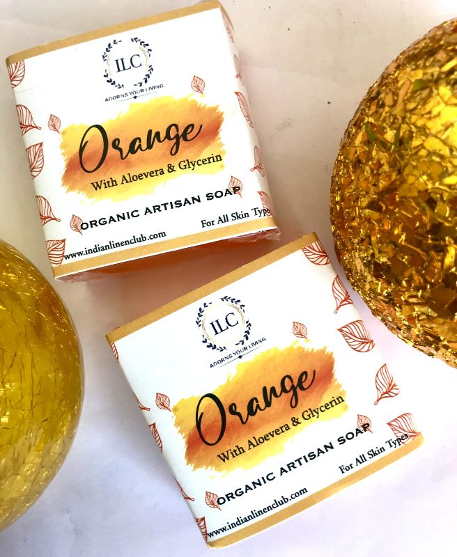 Orange with Aloe Vera & Glycerin Organic Artisan Soap