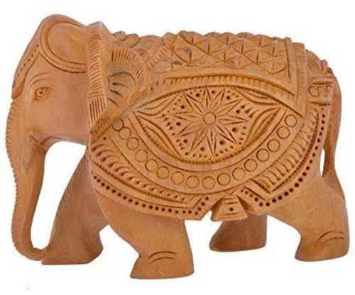 Wooden Elephant Statue