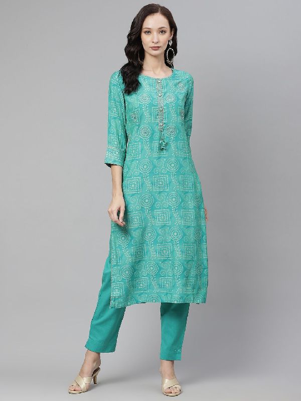 designer kurti pant set