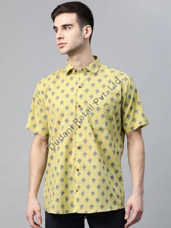 Buy Half Sleeves Mens Cotton Shirts Online At Divena World