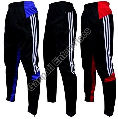 Exclusive black men sporty branded polyester lower for gym , morning w –  Dilutee India