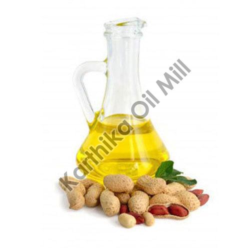 Refined virgin groundnut oil, for Cooking, Certification : FSSAI