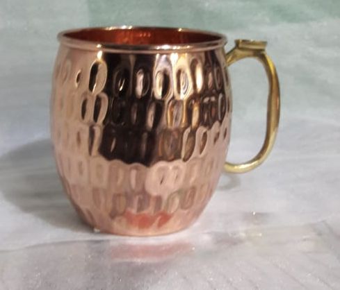 Sahi Hai Rice Hammered Copper Mug, Capacity : 16 Oz