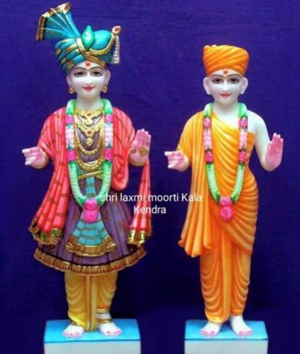Marble Swaminarayan Statue