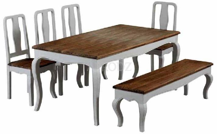Solid Wood(Sheesham) 7 Seater Dining Set
