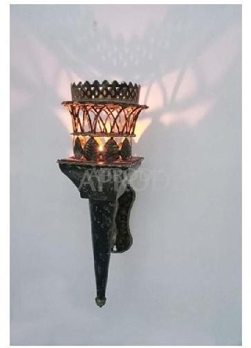 Copper  Antique Copper Gate Light