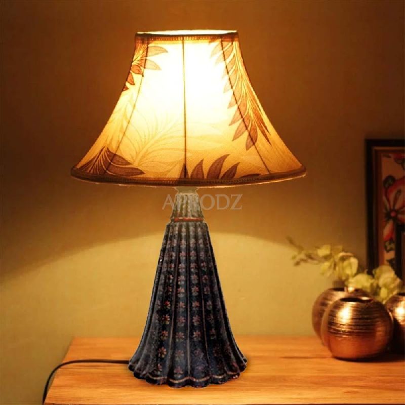 Antique Glass Table Lamp