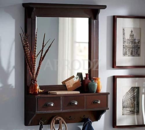 Entryway Mirror Organizer