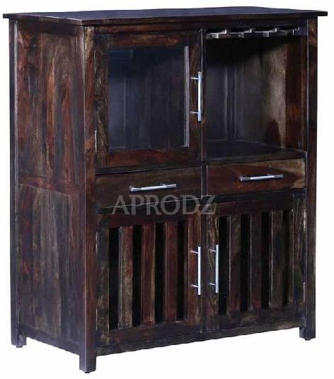 Sheesham Wood Bar Cabinet