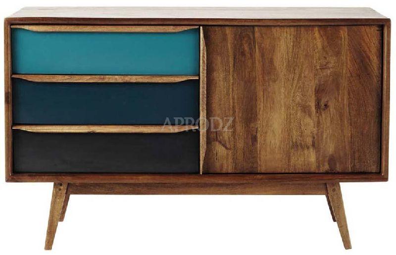 Wood Sideboard Storage Cabinet