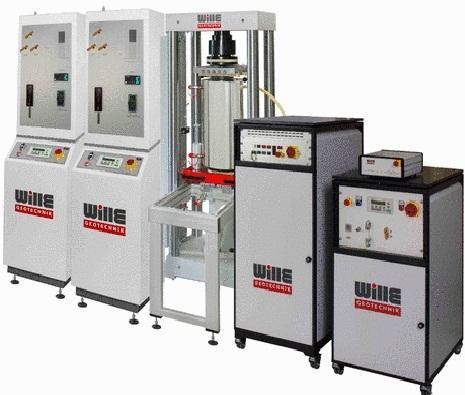 Frozen Controlled Triaxial Testing System