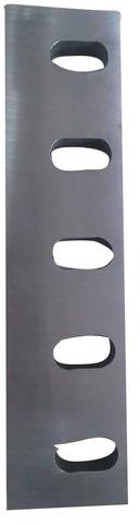  Rectangular PVC Film Cutting Blade, Color : Silver
