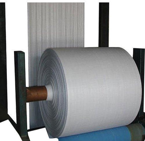 Plain Polypropylene Woven Fabric Roll-100GSM, Width : 1600mm