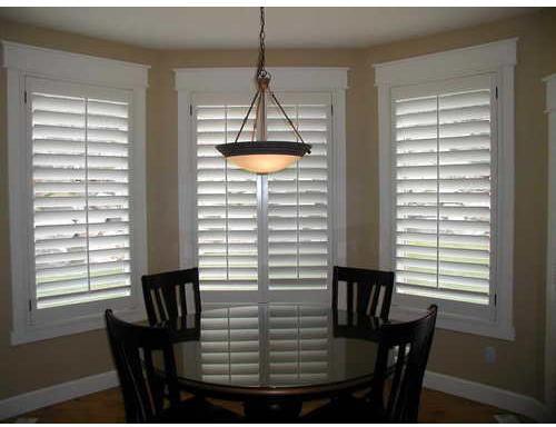 Plain Window Covering Blinds, Color : White