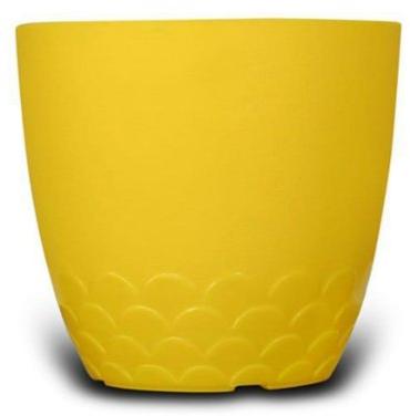 Round Polished Flora Plastic Pots, for Decoration, Pattern : Plain