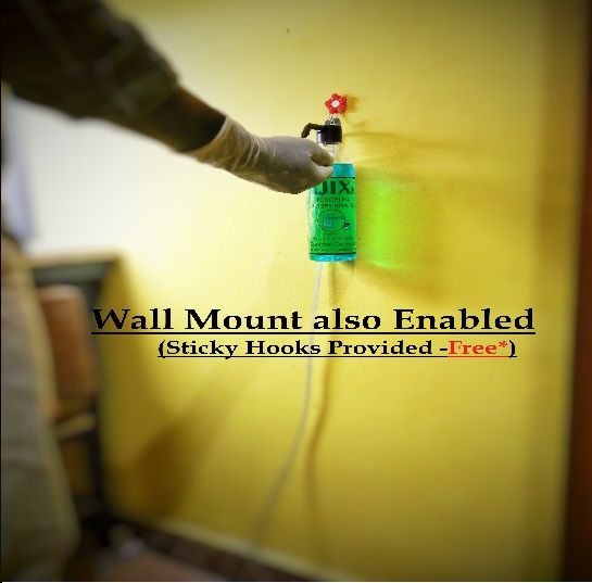 Touchless - Foot Operated Sanitizer Dispenser With 100 Ml Hand Wash Liquid @ Just Rs 299 Only.