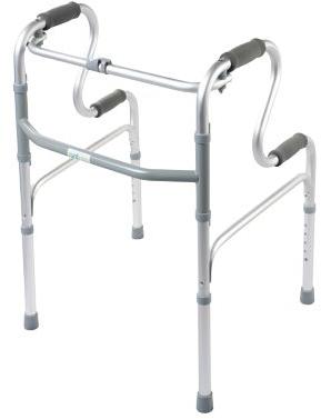 Entros Double Bending Walker, Color : Silver