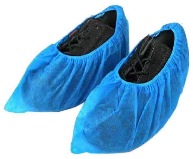 Safent Non Woven Shoe Covers, for Clinical, Hospital, Laboratory, Size : Free Size