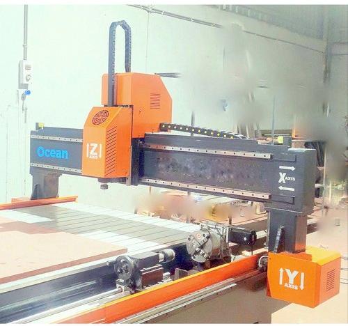 Ocean Mechatronics Rotary Carving Machine