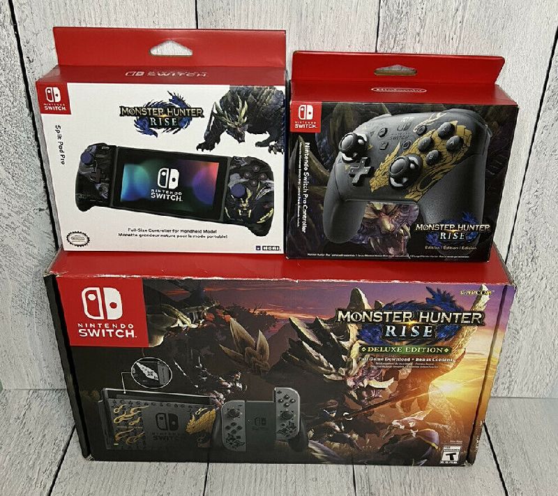 Nintendo Switch Monster Hunter Rise Deluxe Edition
