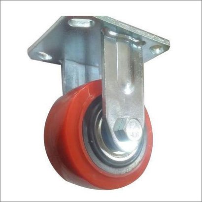 Round Light Duty PU Caster Wheel, for Tables, Stretcher, Stool, Load Capacity : 100-200Kg