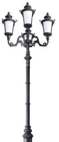 Coated Metal Decorative Pole, Feature : Durable, Fine Finishing, Long Life