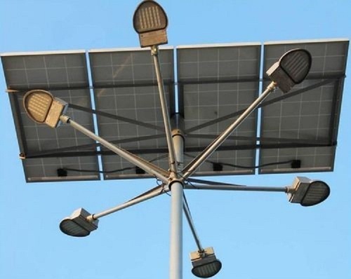 Solar High Mast Light, for Grounds, Parks, Feature : Durable, Heat Resistant