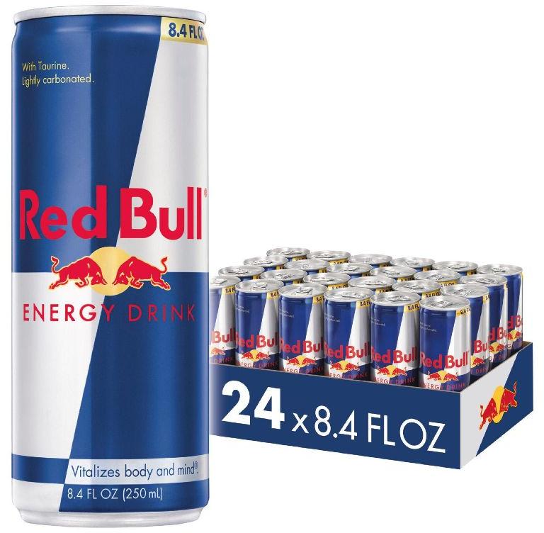 Red Bull Energy Drink, 8.4 Fl Oz (24 Count)