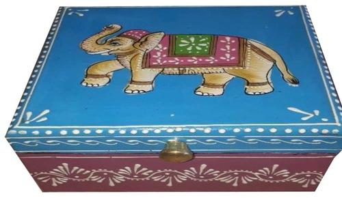 Kavya Arts Wood Handmade Gift Box, Pattern : Printed