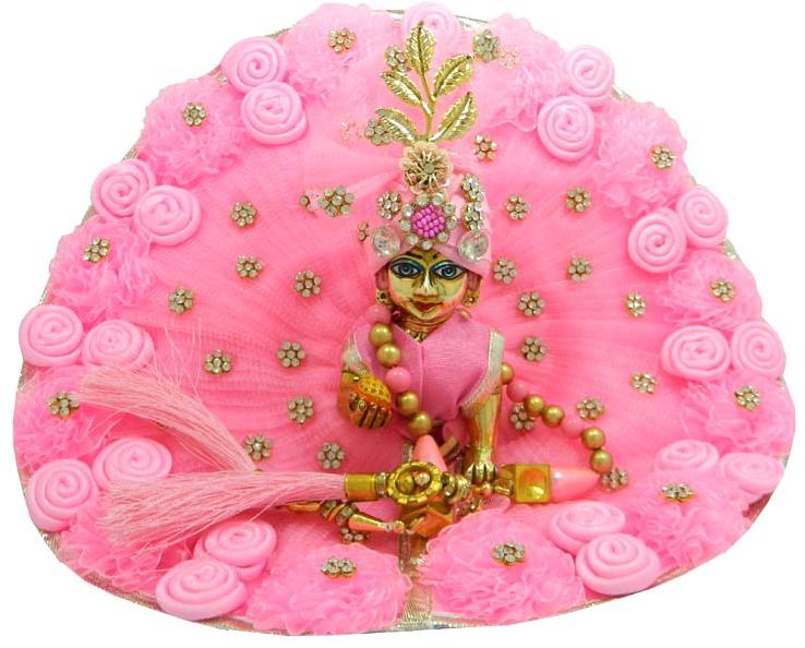 Cotton Laddu Gopal Poshak for Temple Color Multicolor at Best