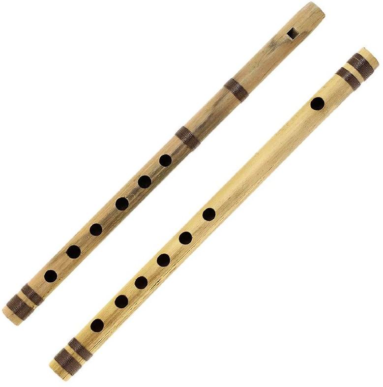 Polished Wooden Flute, for Temples, Length : 10-20Inch