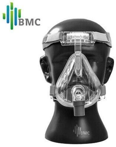 BMC Silicone Full Face Mask, for Home Hospital, Color : Transparent