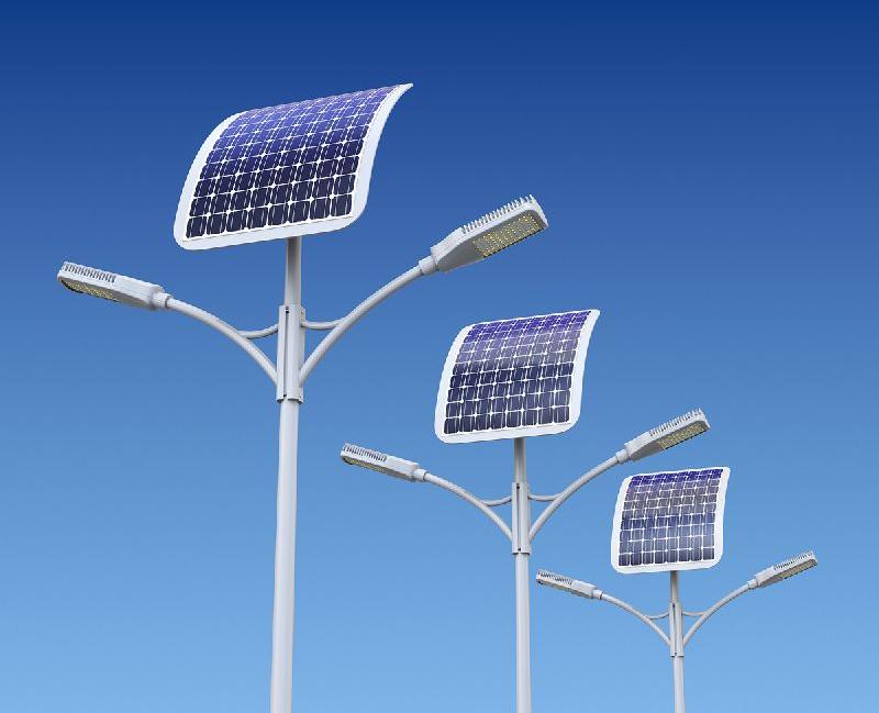 Sunwatt Rectangular Polished Solar Street Lights, for Road, Garden, Hotel, Voltage : 220V