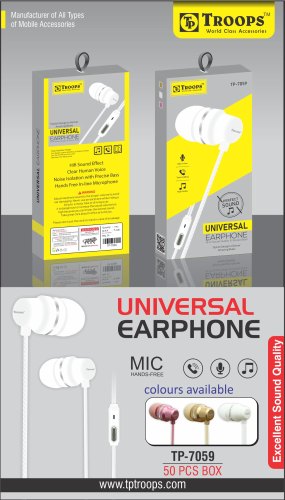 In Ear Headphone