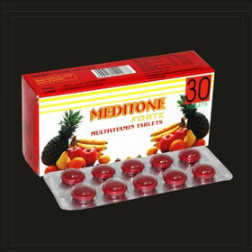 Meditone Forte Tablets, Features : Highly demanded, Quality approved