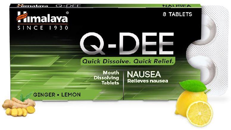 Himalaya Q-DEE Nausea Tablets